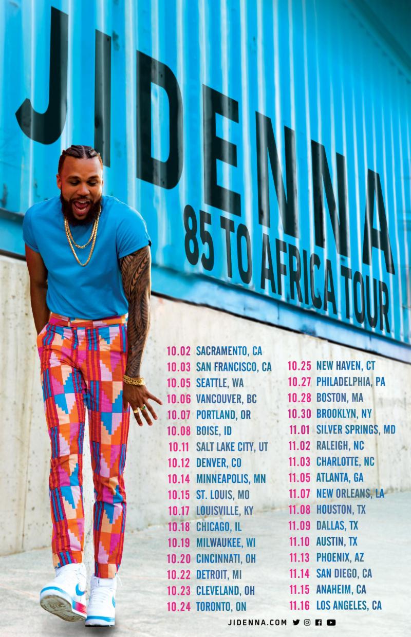 Jidenna tour