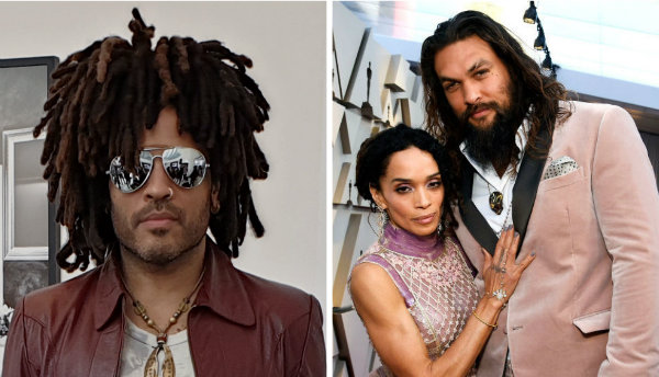 Lisa Bonet, Jason Momoa & Lenny Kravitz
