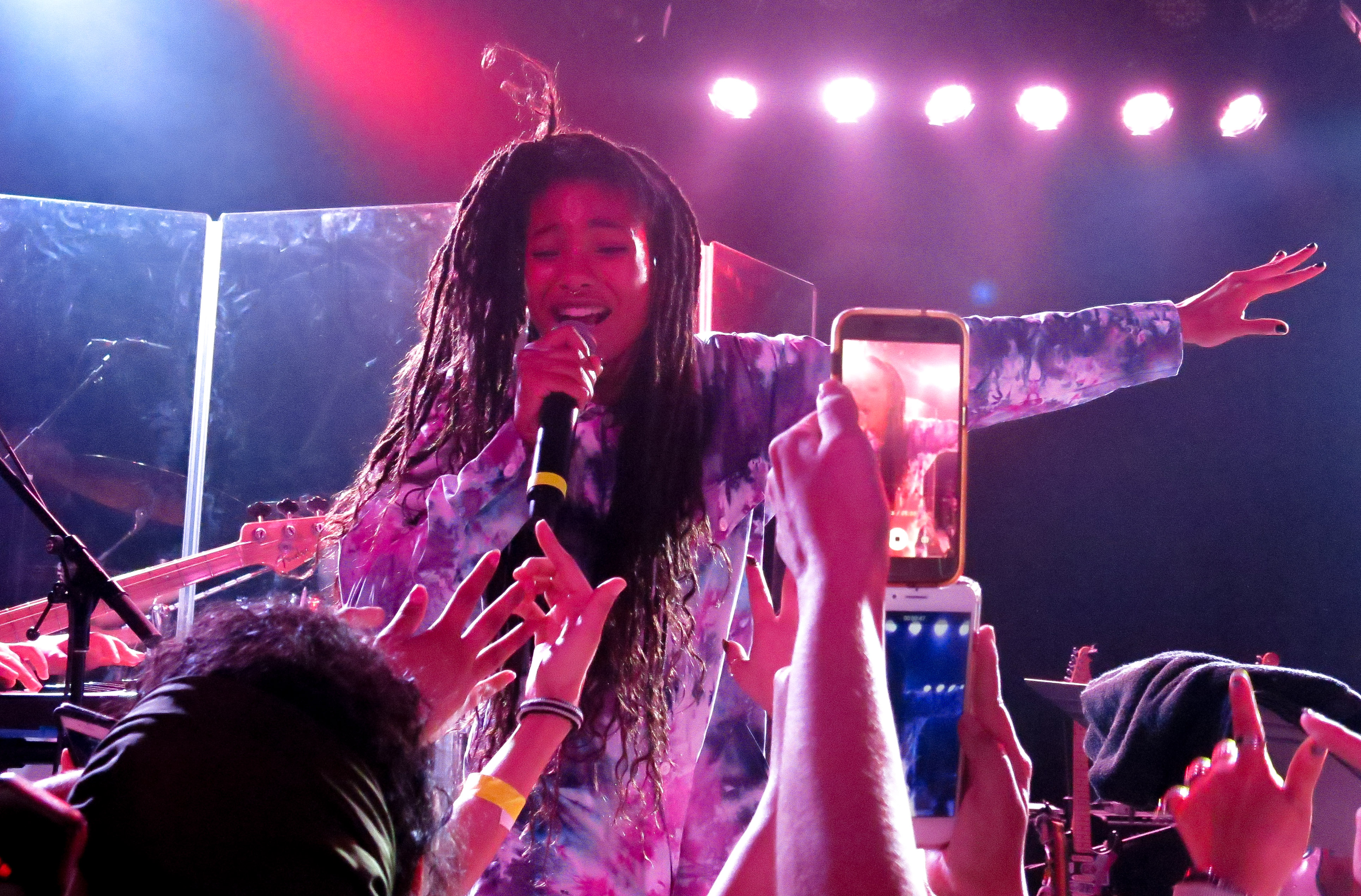 Willow Smith performs at The Roxy