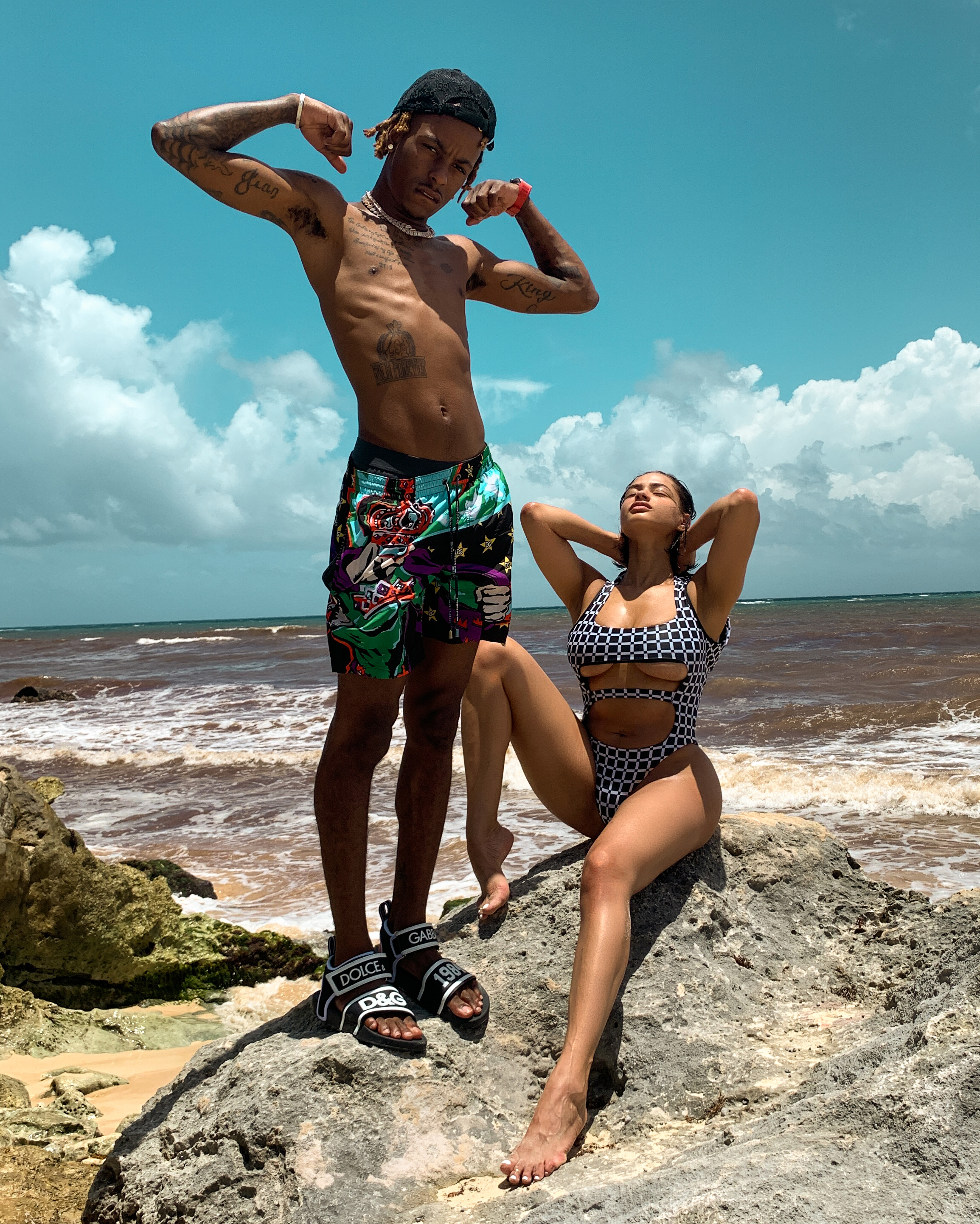 Rich The Kid and Tori Brixx Enjoy Their Tulum Vacation