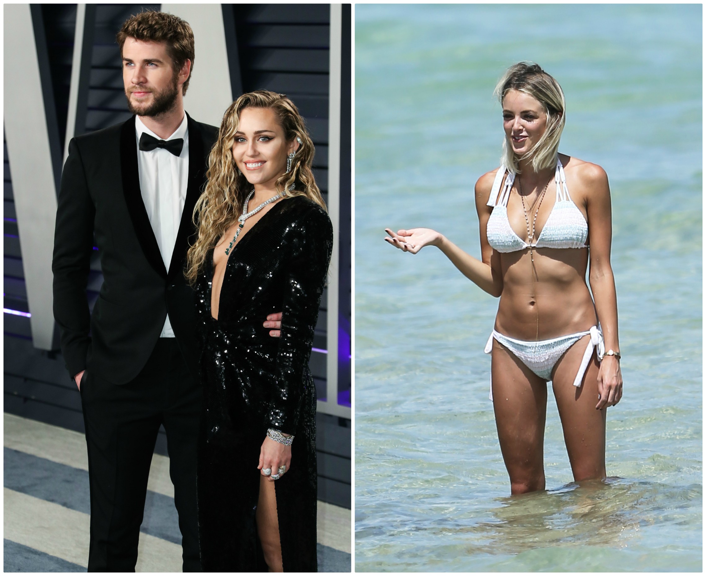Miley Cyrus and Liam Hemsworth, Kaitlynn Carter
