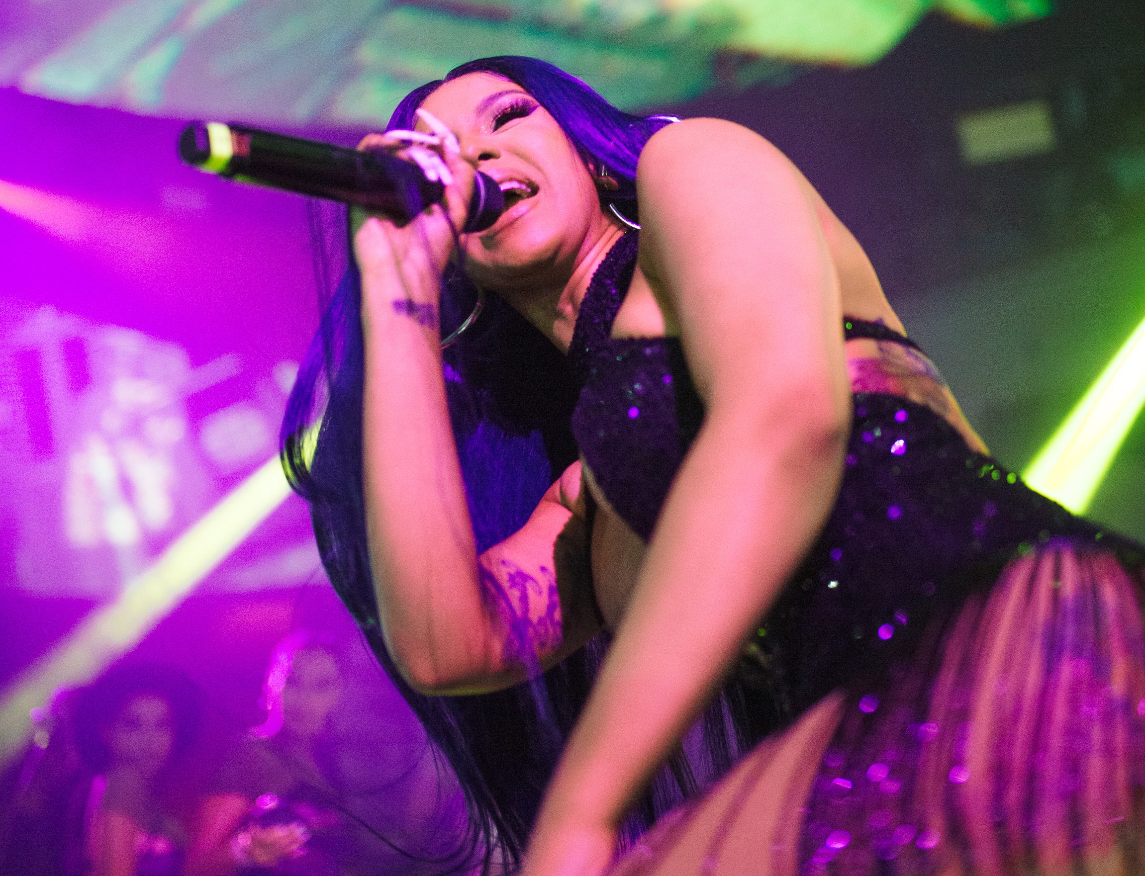 Cardi x Offset Perform At Kaos