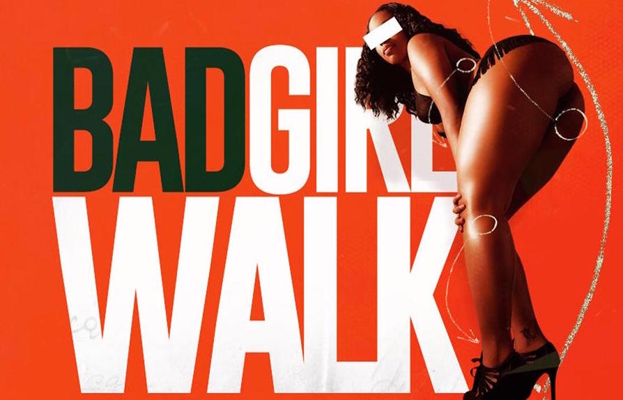 Uncle Luke "Bad Girl Walk" promo poster