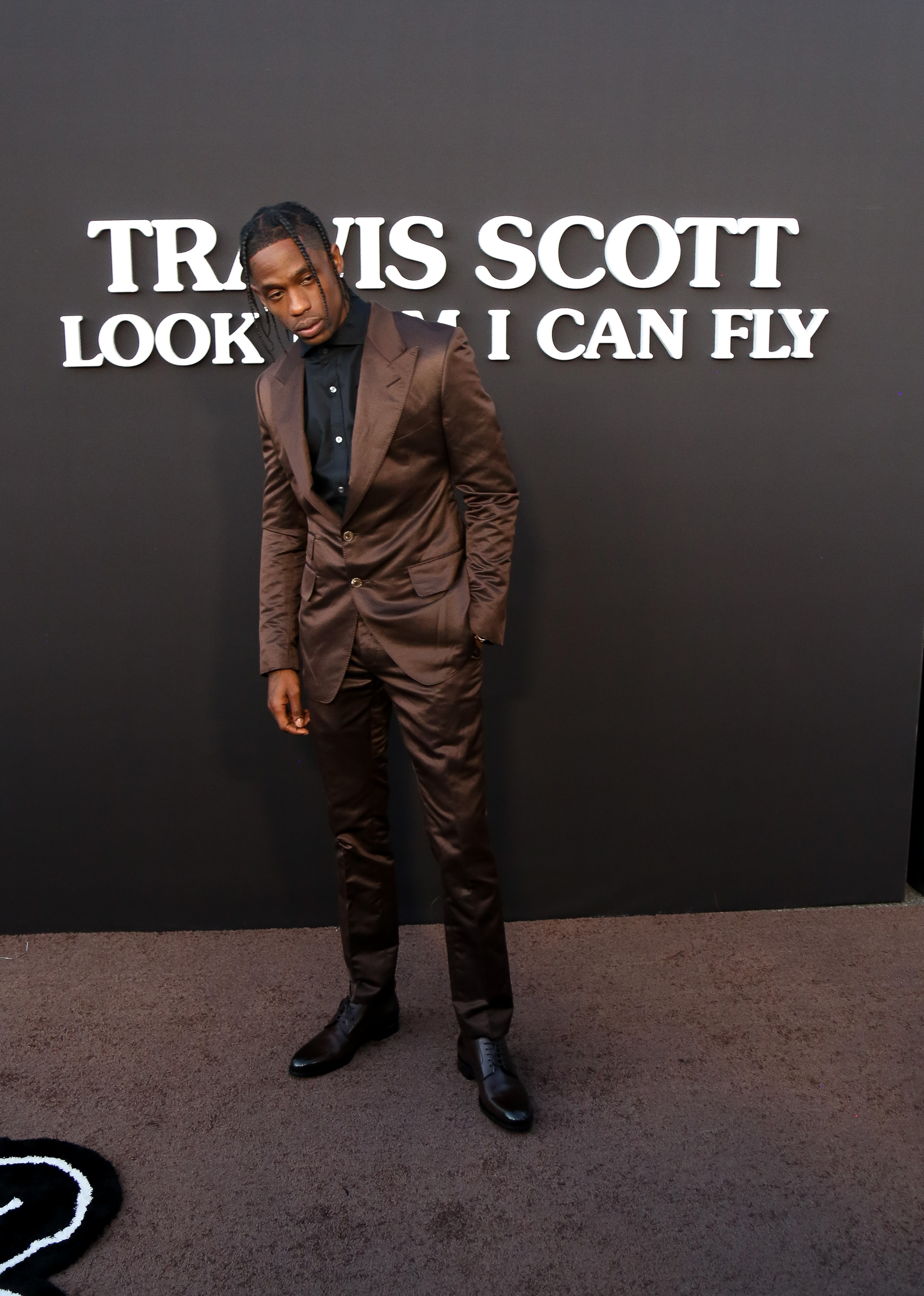 Stormi Webster, Travis Scott and Kylie Jenner