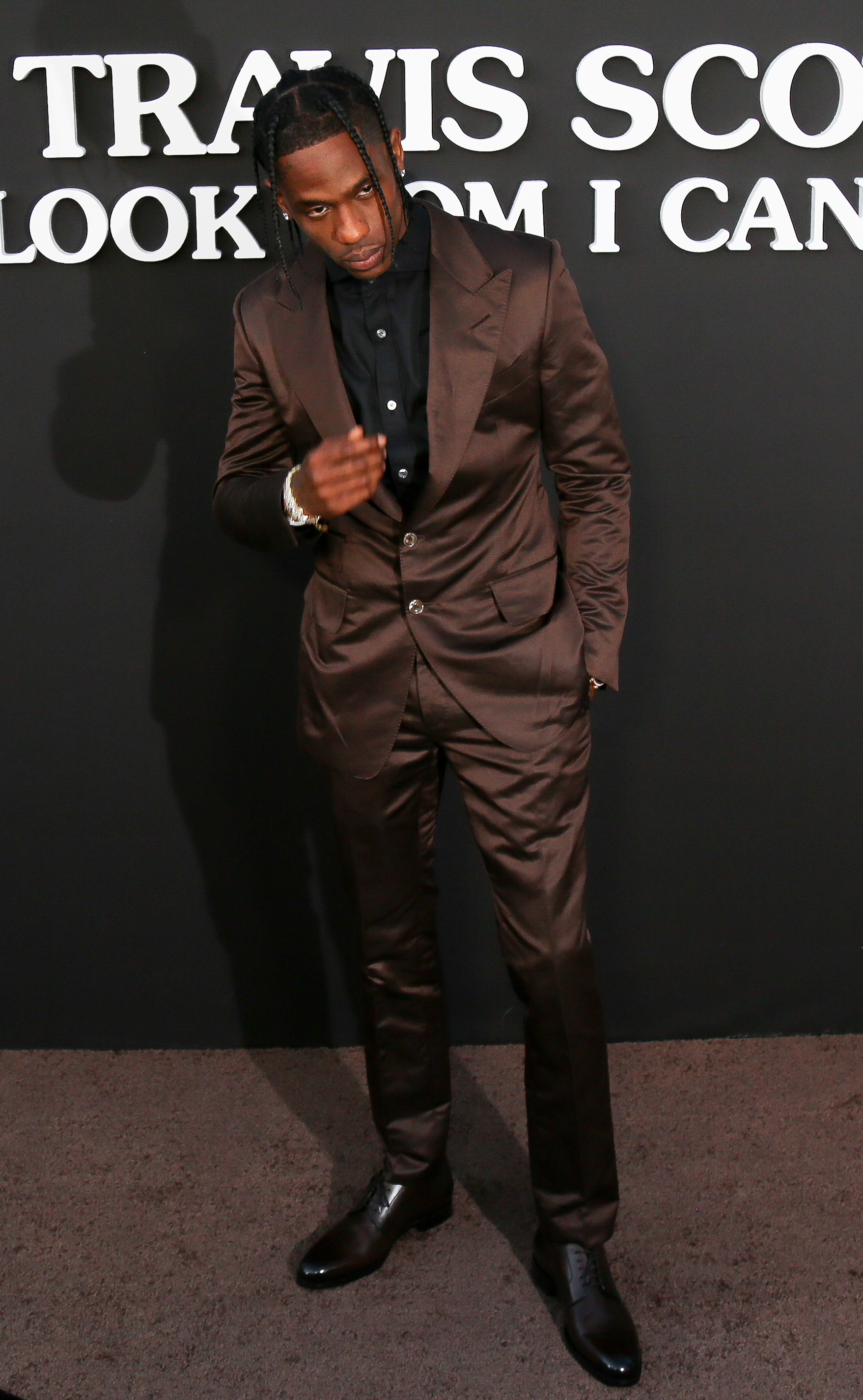 Stormi Webster, Travis Scott and Kylie Jenner