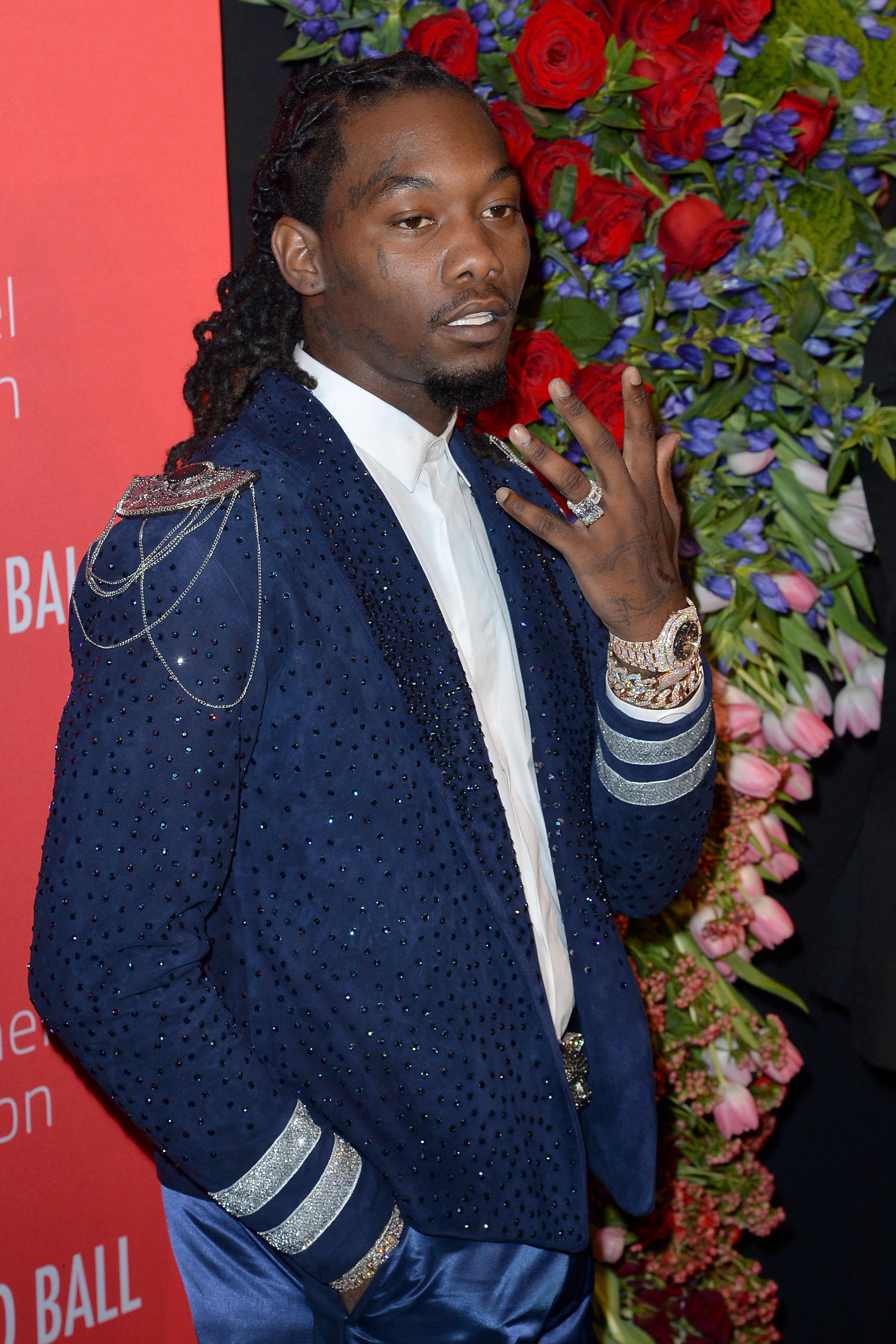 Offset at Rihanna's Diamond Ball