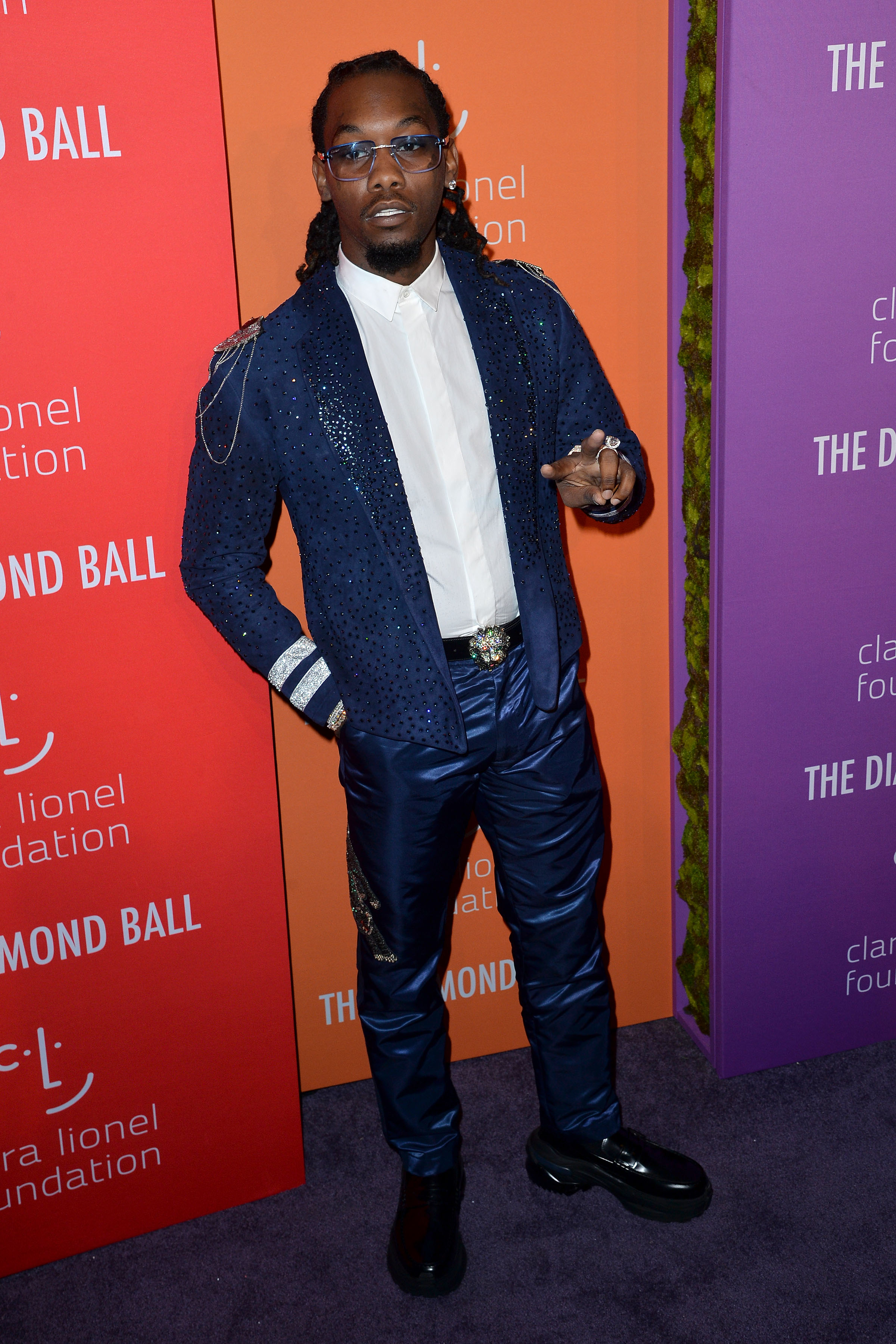 Offset at Rihanna's Diamond Ball