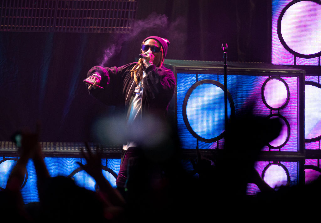 Blink 182 and Lil' Wayne perform at the Xcel Energy Center