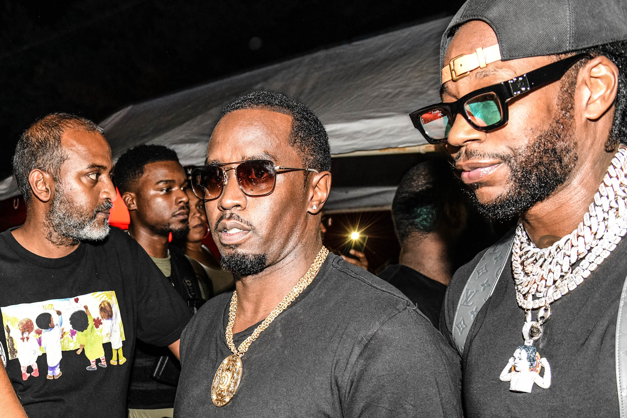 Atlanta's Music Midtown After Party Hosted by P-Diddy and DJ Khaled at club Compound.
