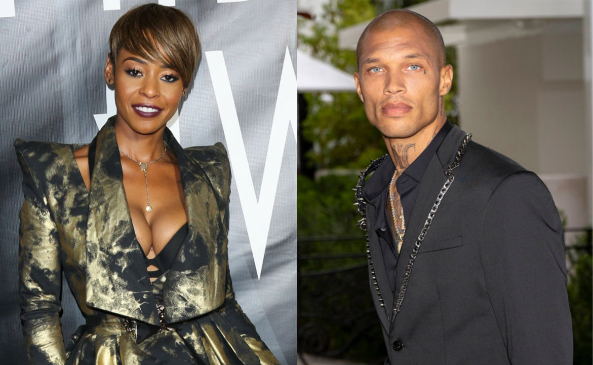 Jeremy Meeks and Erica Peeples