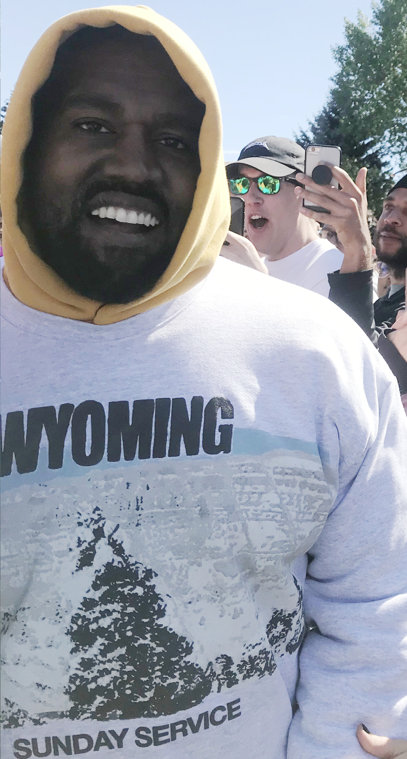 Kanye West and white fans