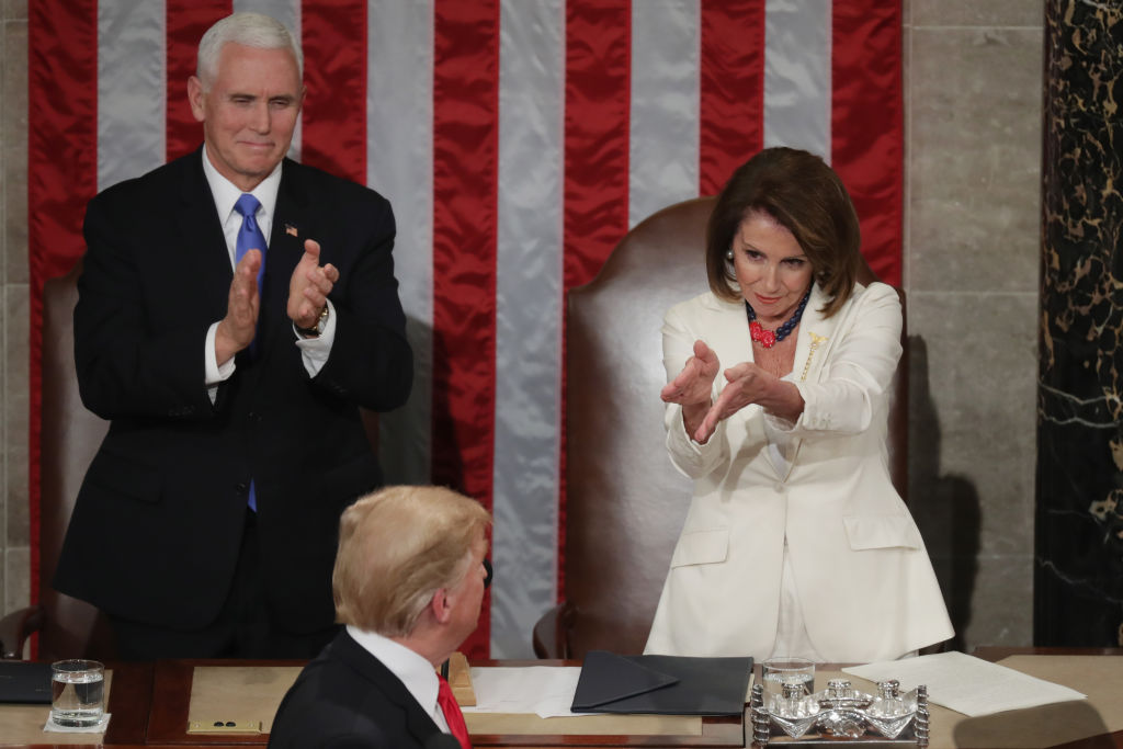 President Trump Delivers State Of The Union Address To Joint Session Of Congress