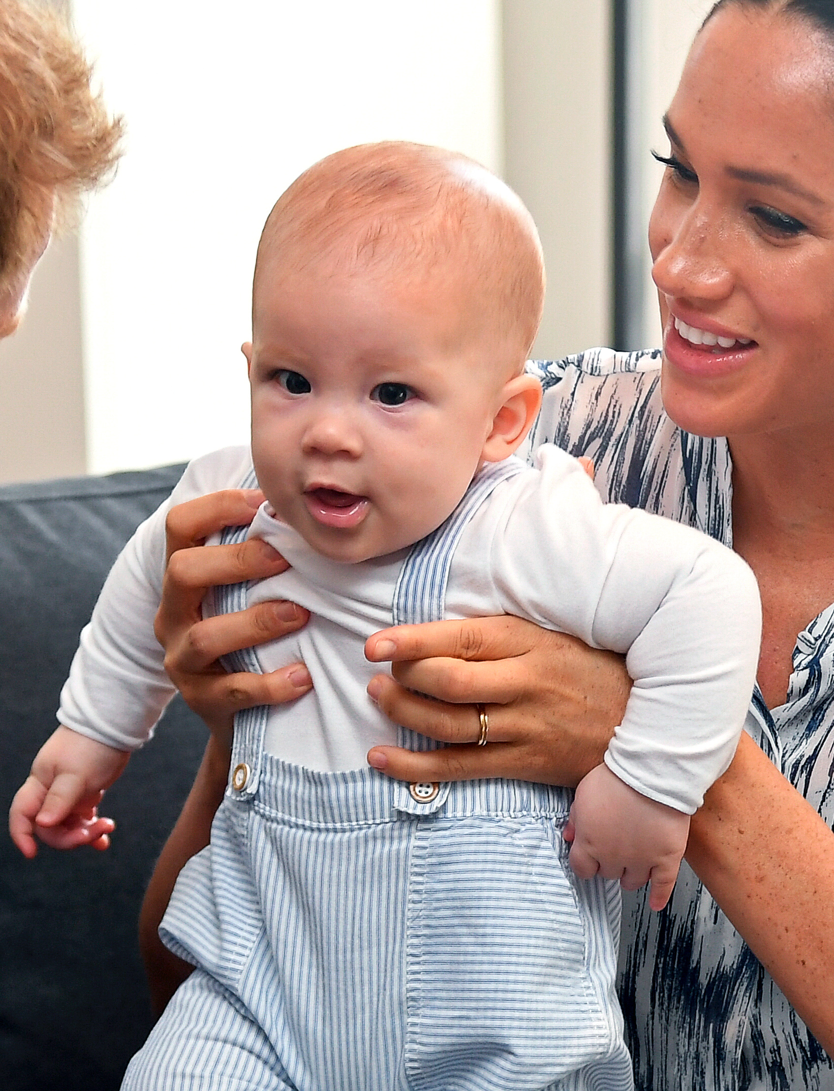 Archie, the son of Prince Harry, the Duke of Sussex and Meghan the Duchess of Sussex makes first public appearance in South Africa