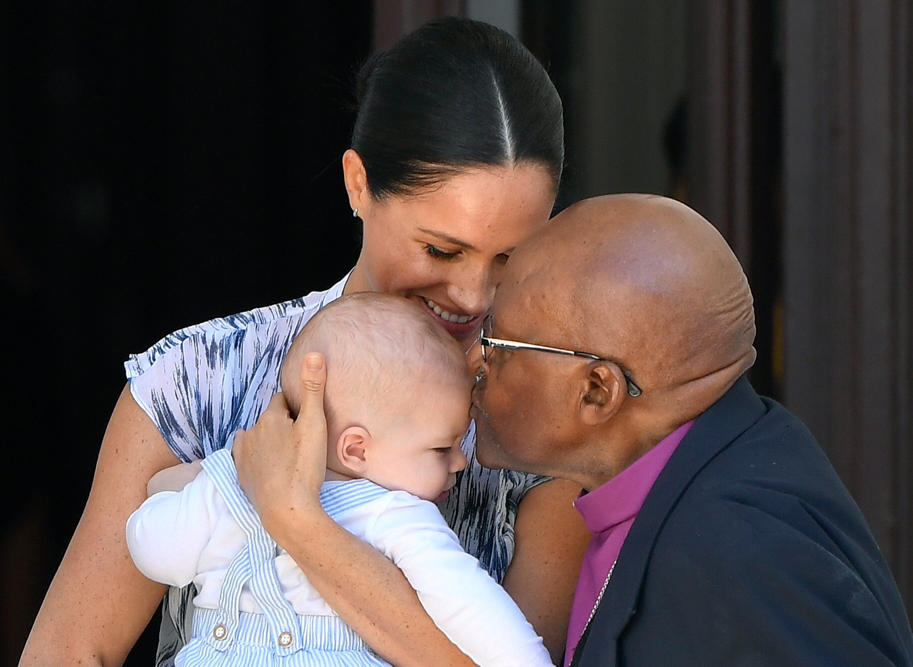 Archie, the son of Prince Harry, the Duke of Sussex and Meghan the Duchess of Sussex makes first public appearance in South Africa