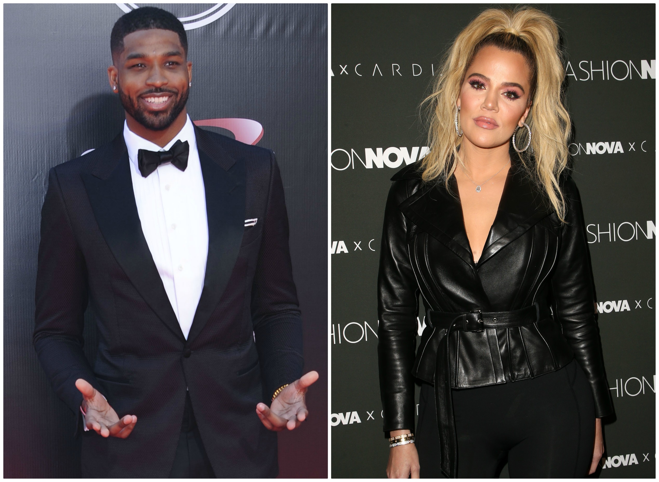 Khloe Kardashian and Tristan Thompson