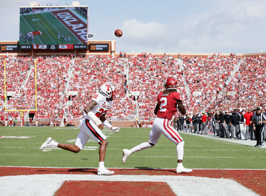 COLLEGE FOOTBALL: SEP 28 Texas Tech at Oklahoma