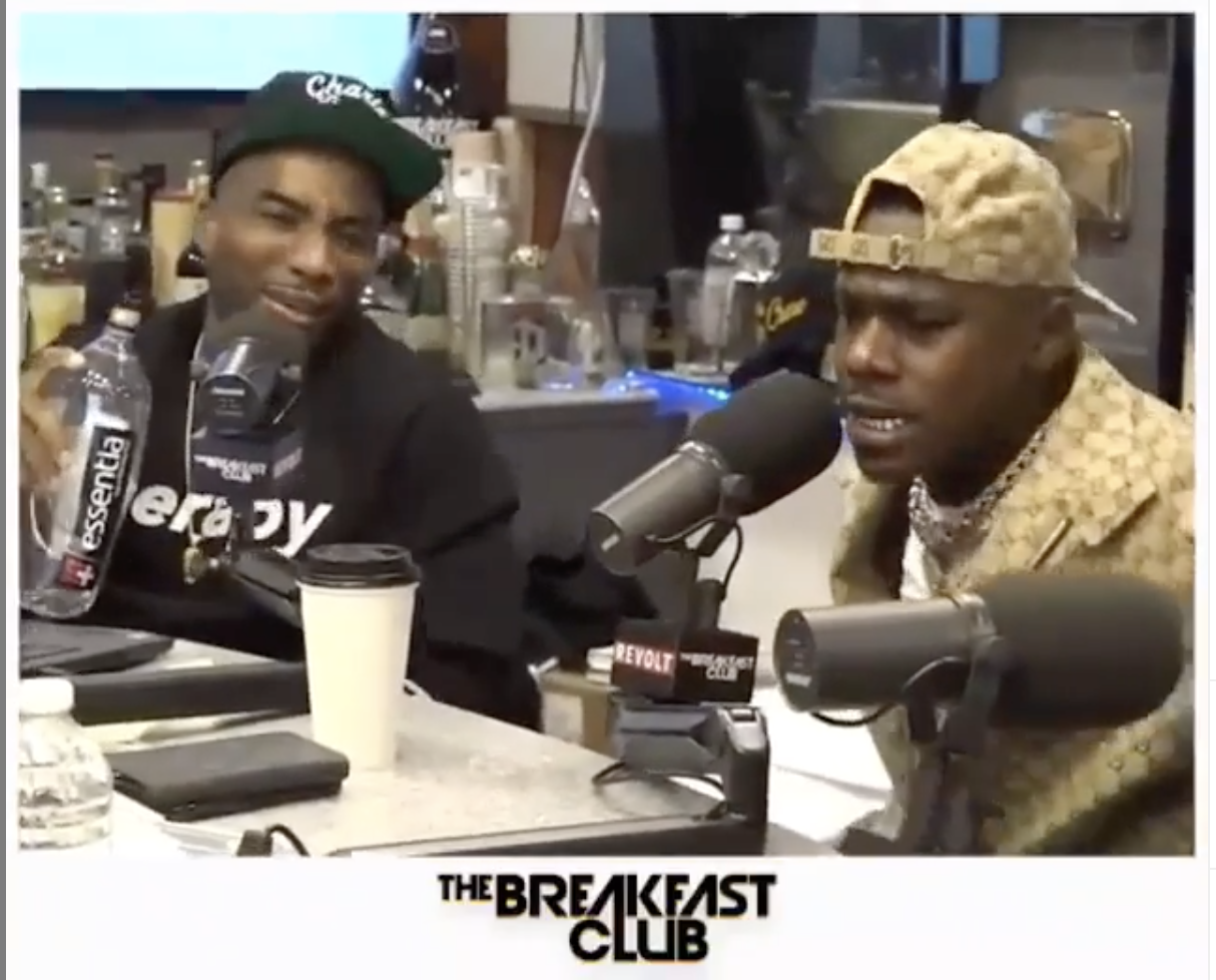 Da Baby and Charlamagne Tha God