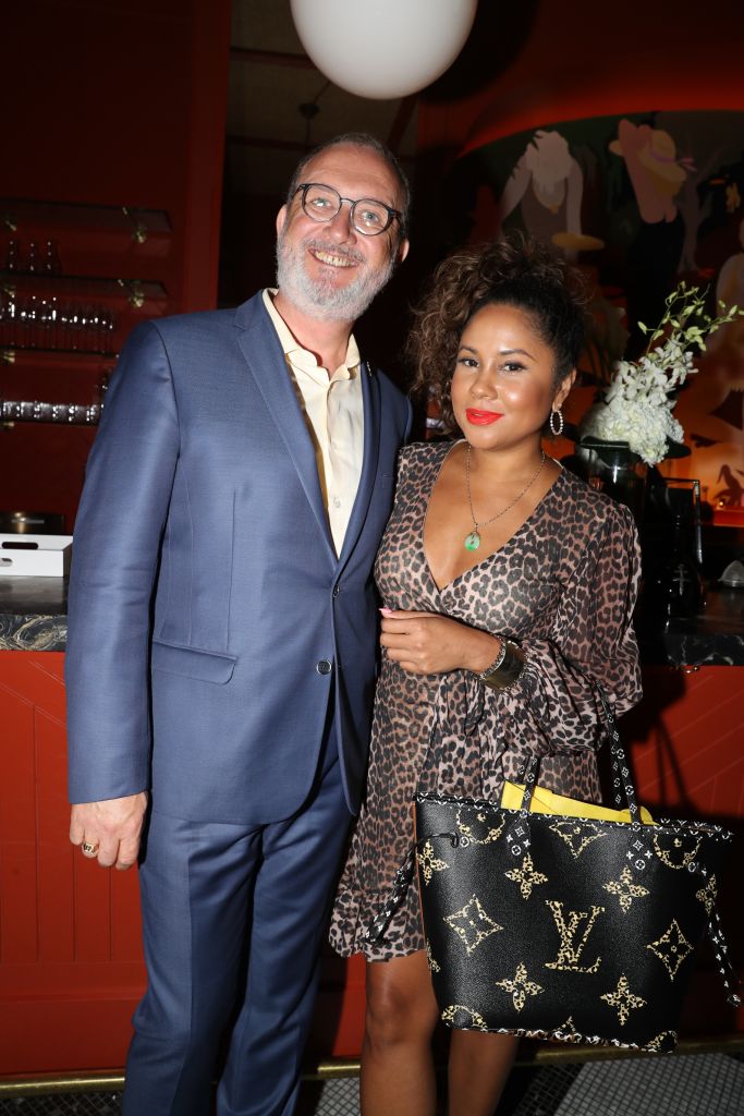 Angela Yee Attends D'USSE XO Dinner at Legacy Records in NYC