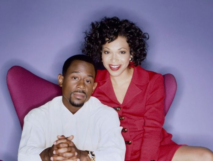 Martin Lawrence And Tisha Campbell-Martin Portrait Session 1996