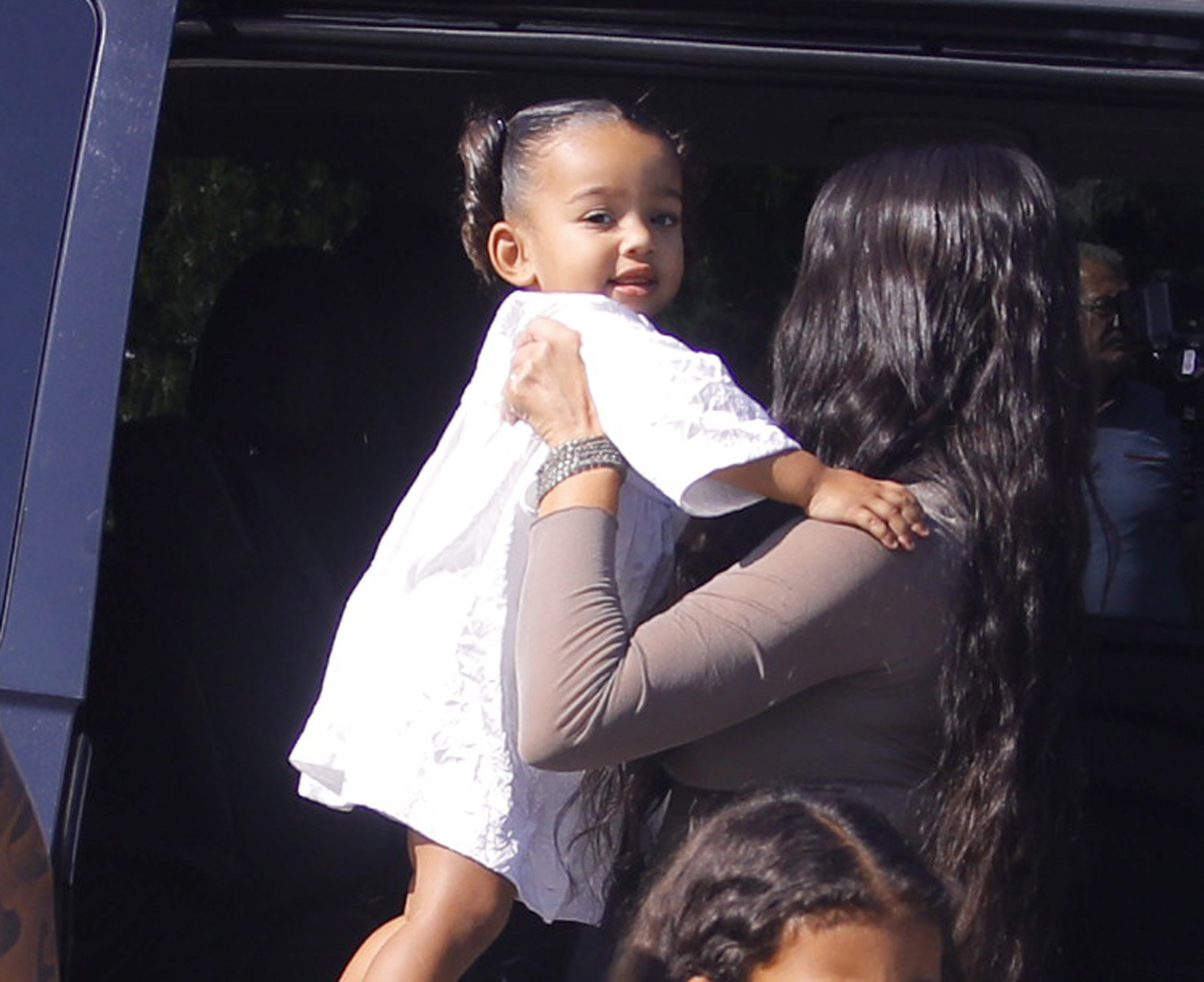 Kim and Kourtney Kardashian get their children baptized in Armenia