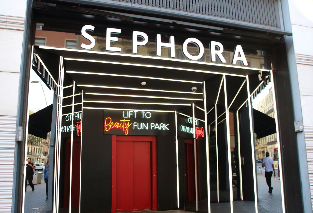 Sephora store seen in Paseo de Gracia...