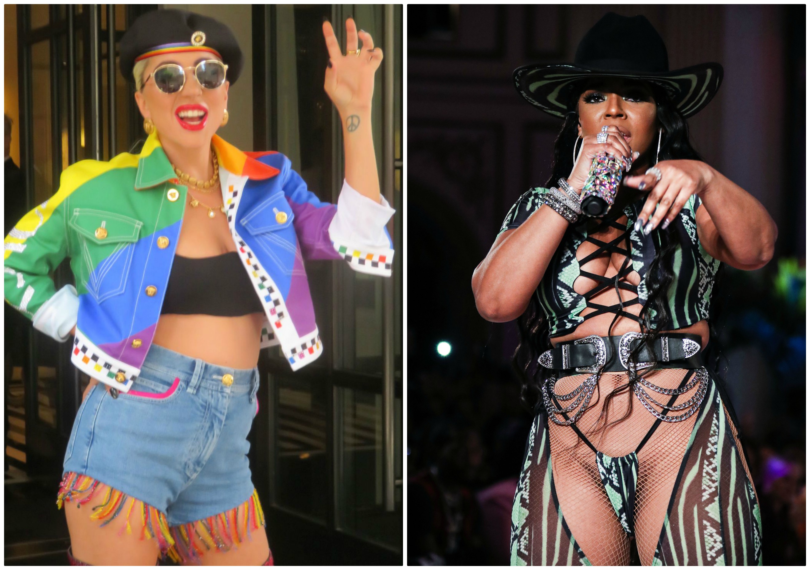 Lady Gaga and Ashanti Douglas