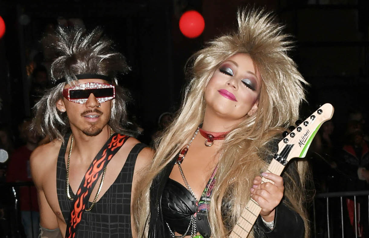 Mariah Carey And Bryan Tanaka Arrive At Heidi Klum's Halloween Party