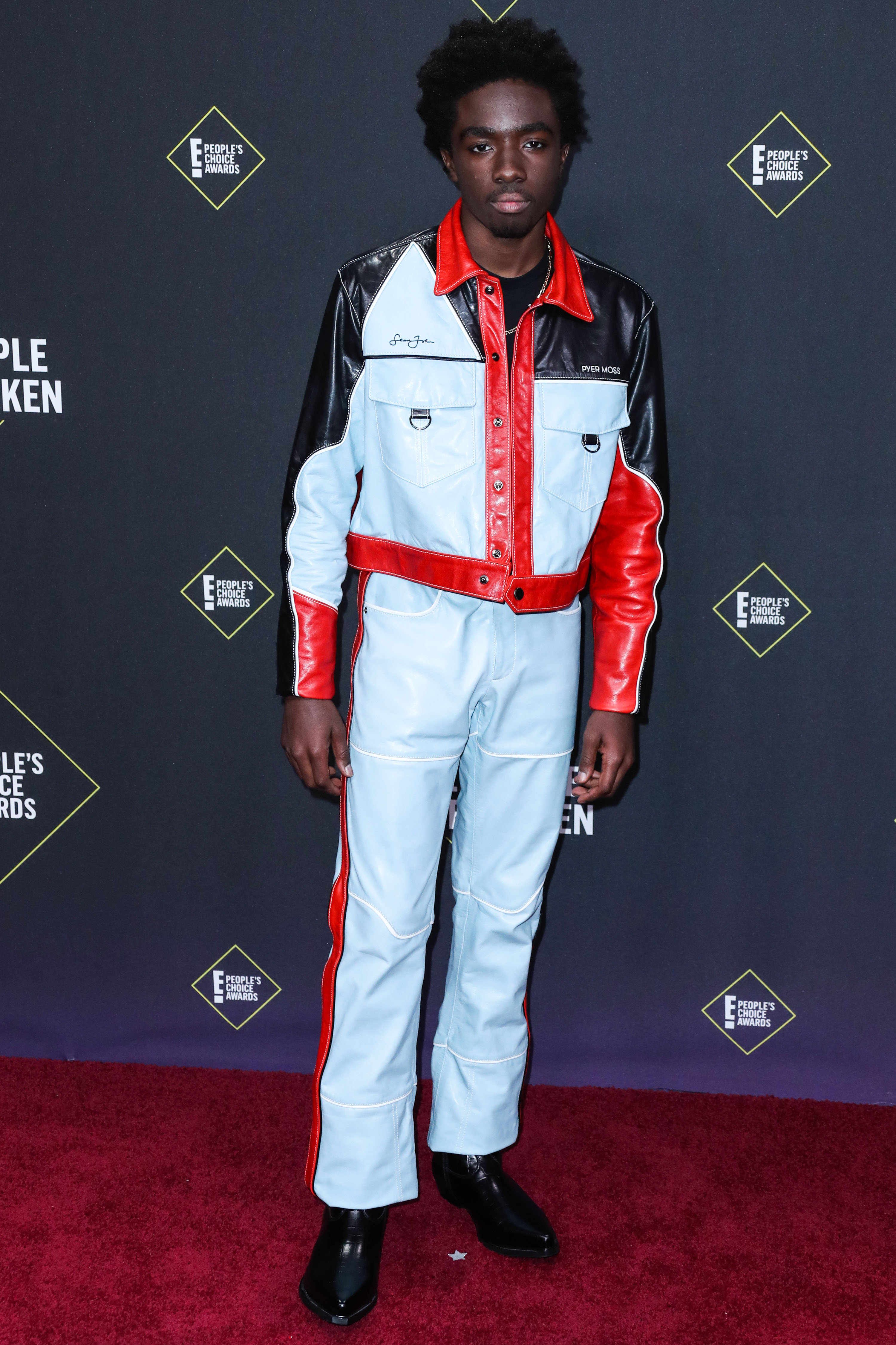 Caleb McLaughlin 45th Annual Peoples Choice Awards in Los Angeles