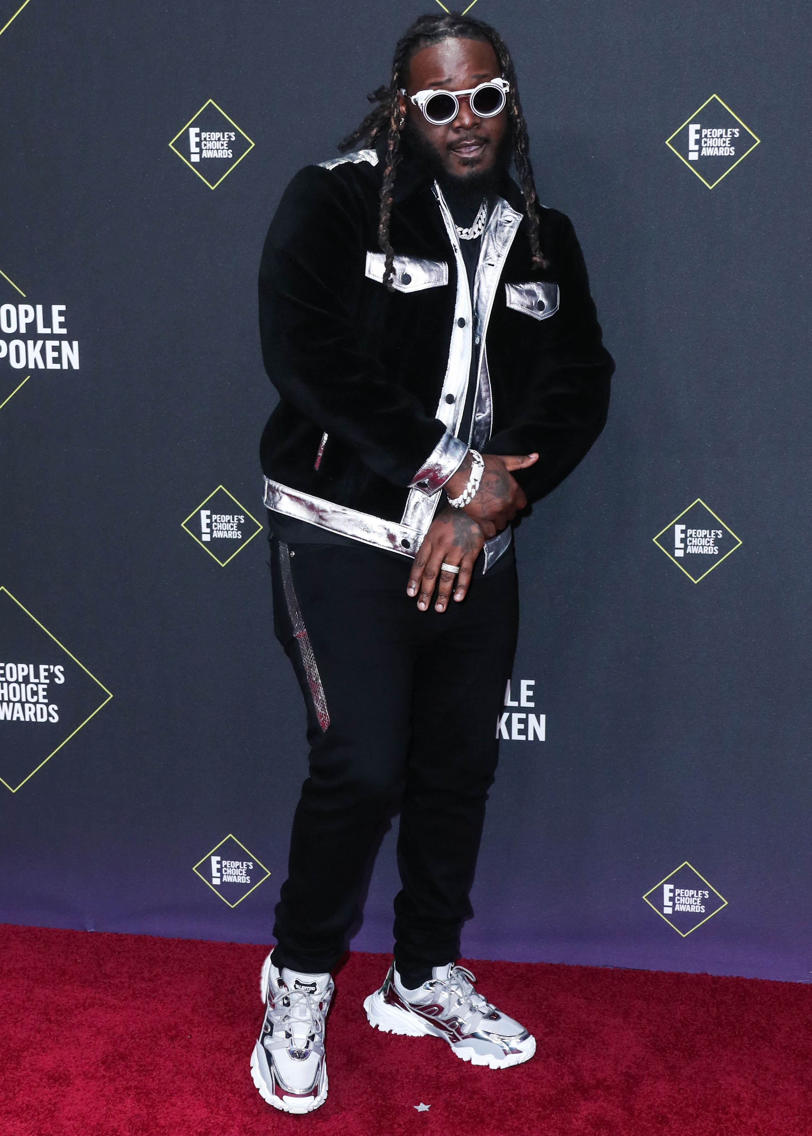T Pain 45th Annual Peoples Choice Awards in Los Angeles