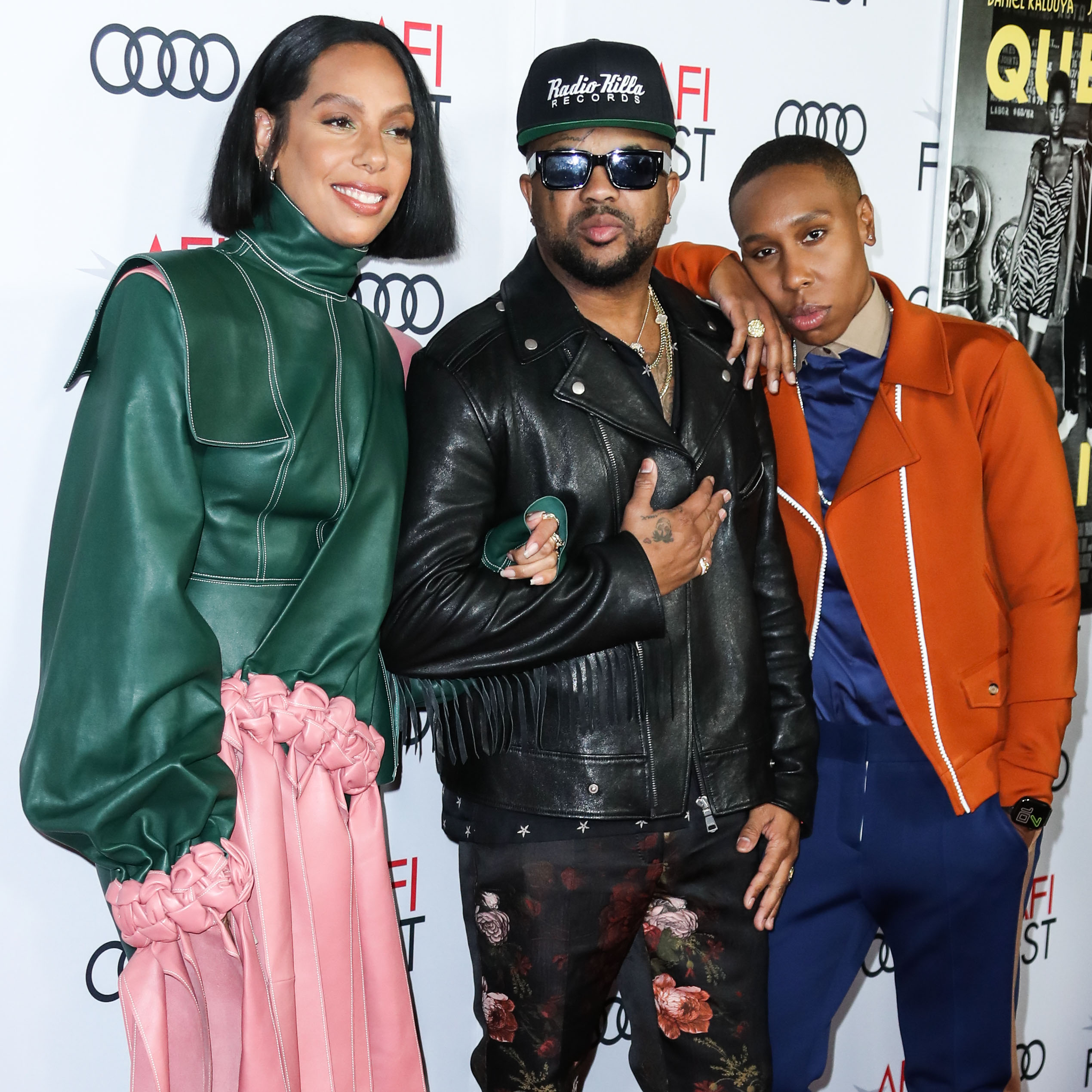 Melina Matsoukas The Dream Terius Nash Lena Waithe attend Premiere of 'Queen & Slim' at AFIFest