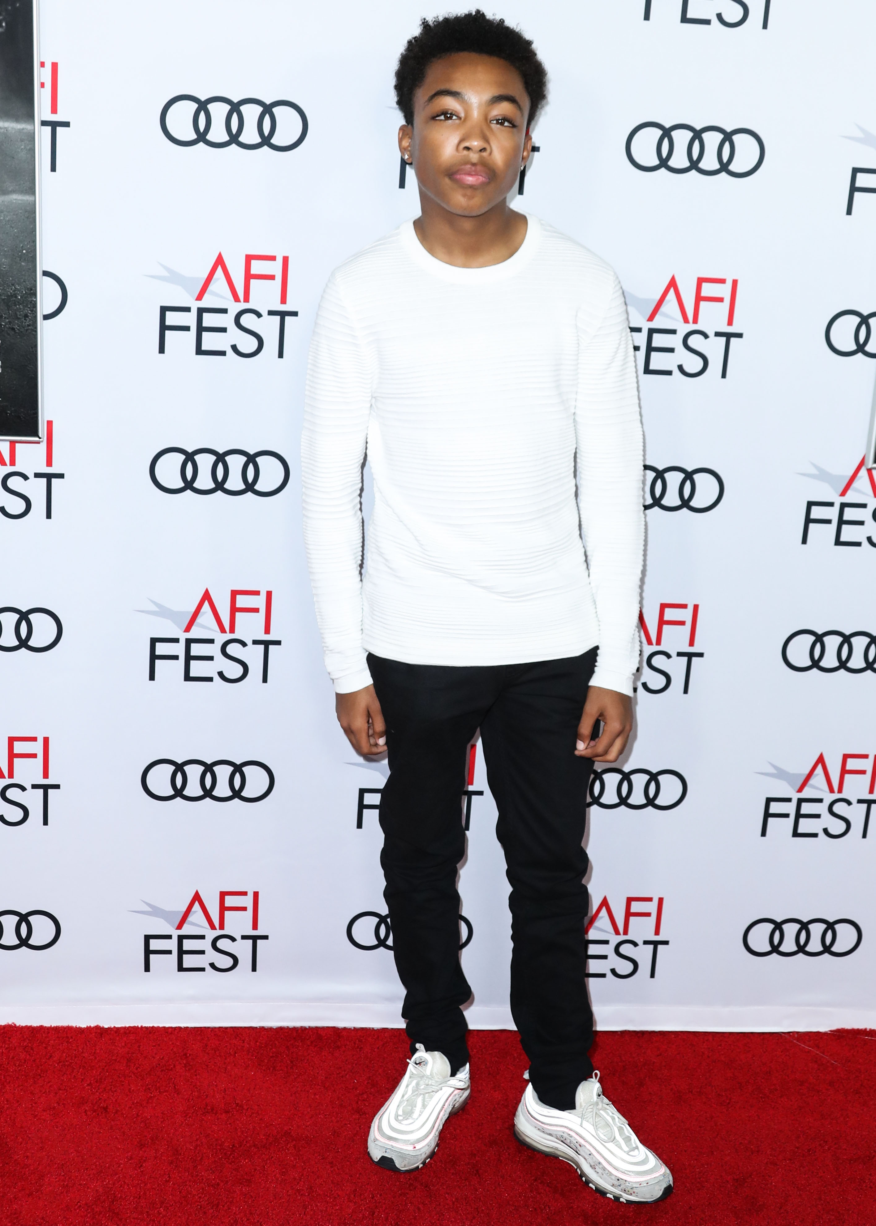 Asante Blackk attends Premiere of 'Queen & Slim' at AFIFest