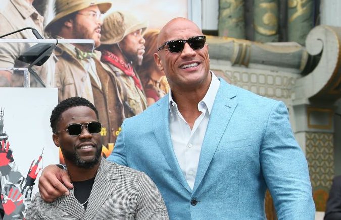 Kevin Hart Hand And Footprint Ceremony At the TCL Chinese Theatre IMAX