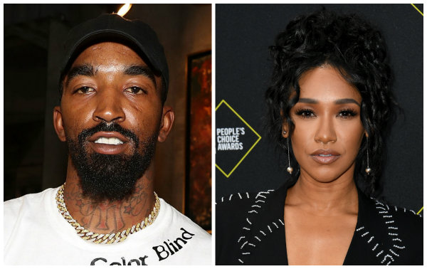 JR Smith & Candice Patton