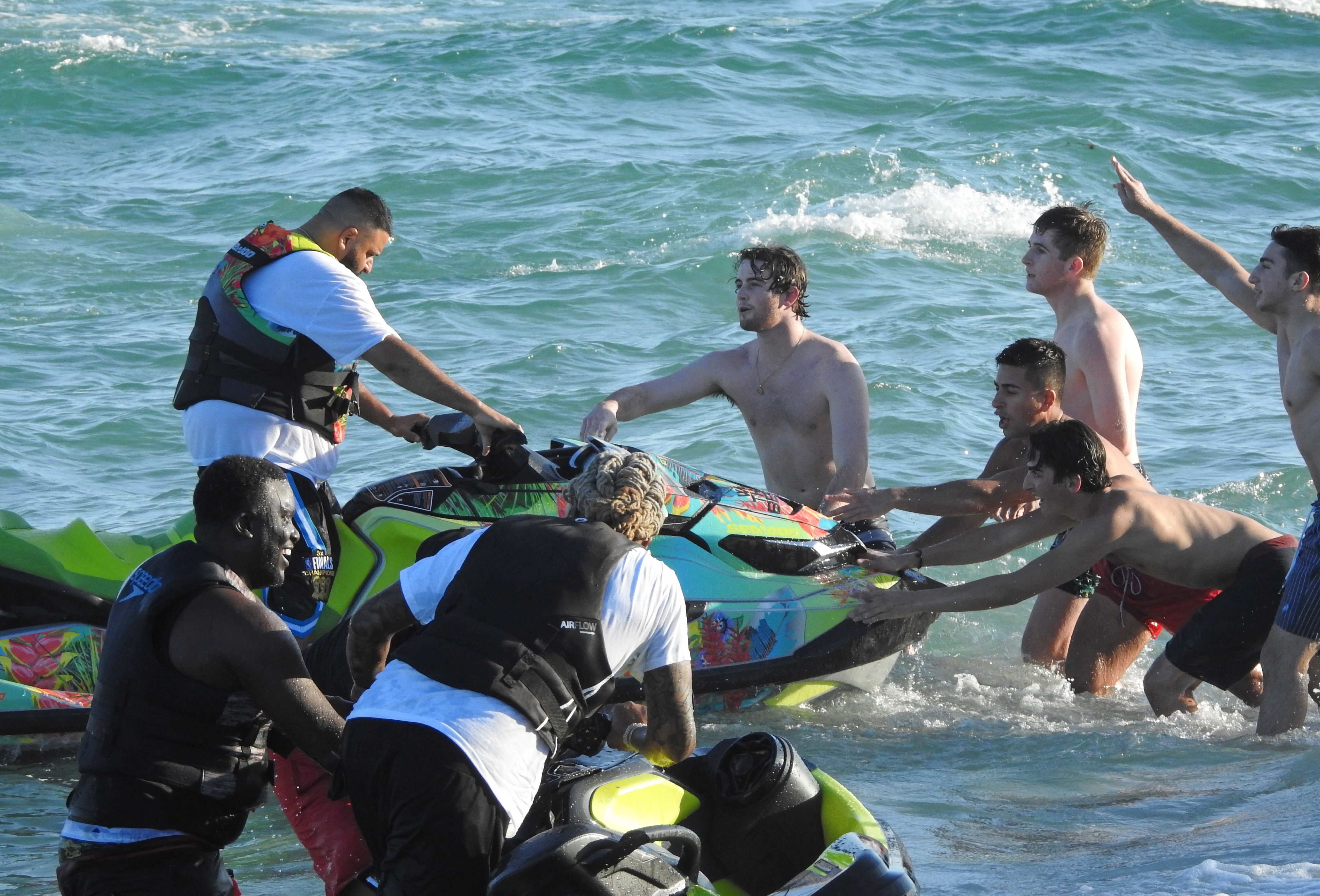 DJ Khaled Ushers In The New Year With Lori Harvey Fans Future, Meek Mill and Diddy