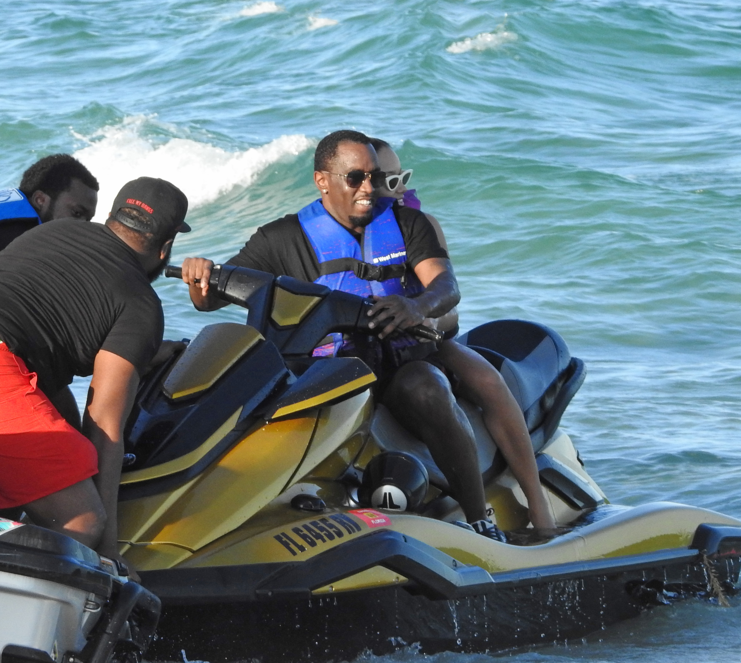 DJ Khaled Ushers In The New Year With Lori Harvey Fans Future, Meek Mill and Diddy