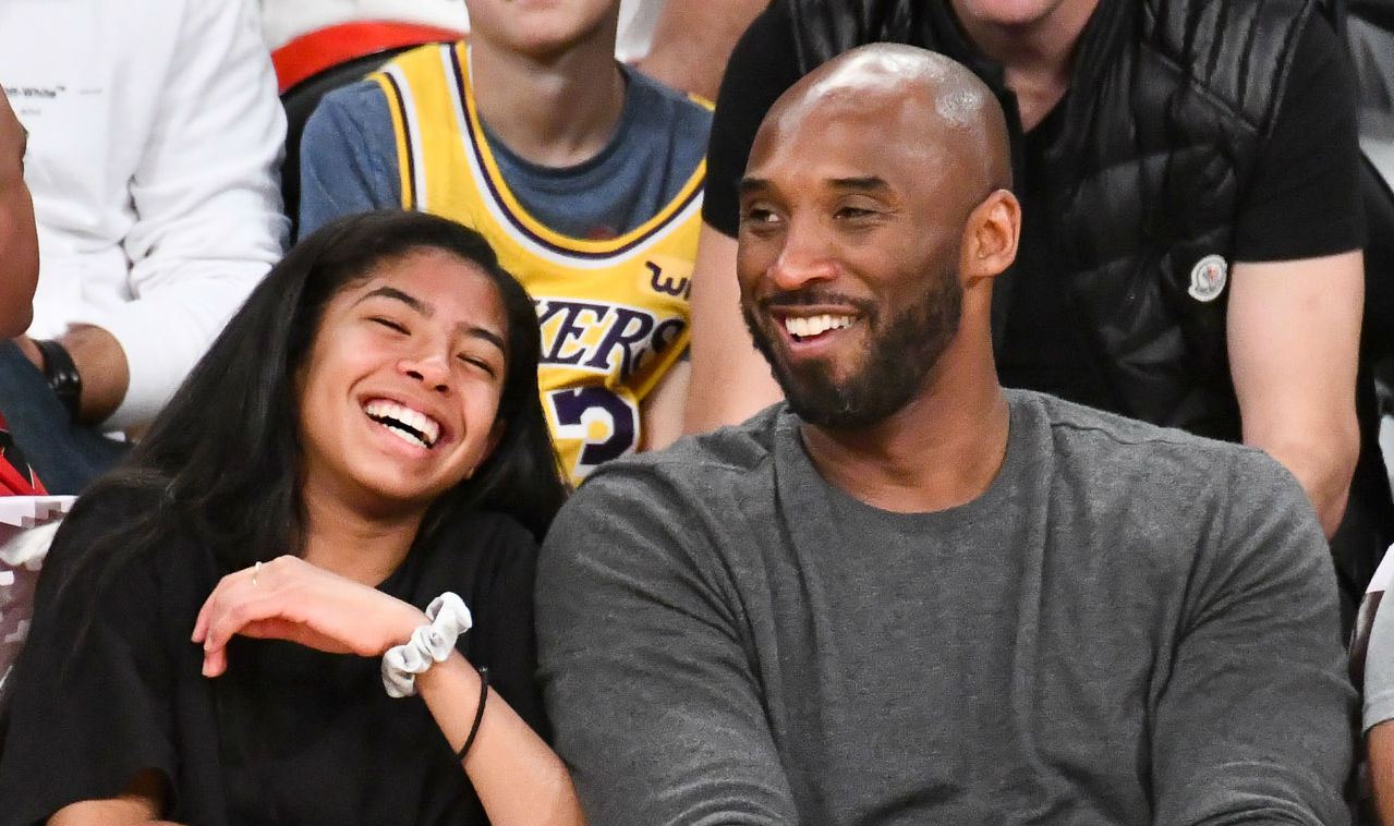 Celebrities At The Los Angeles Lakers Game