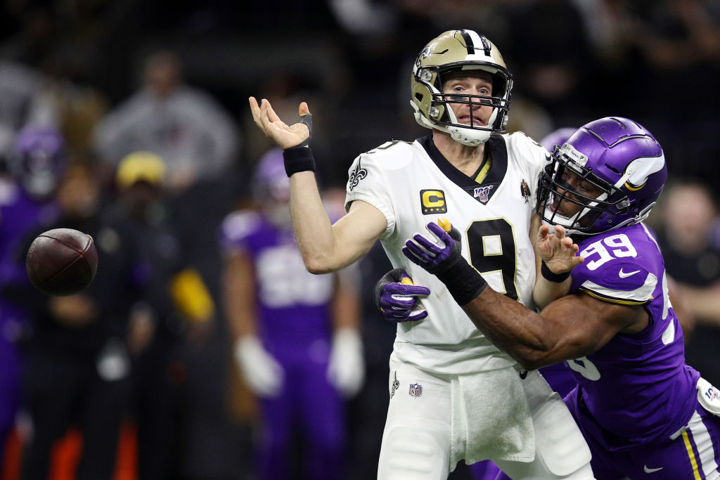 Wild Card Round - Minnesota Vikings v New Orleans Saints