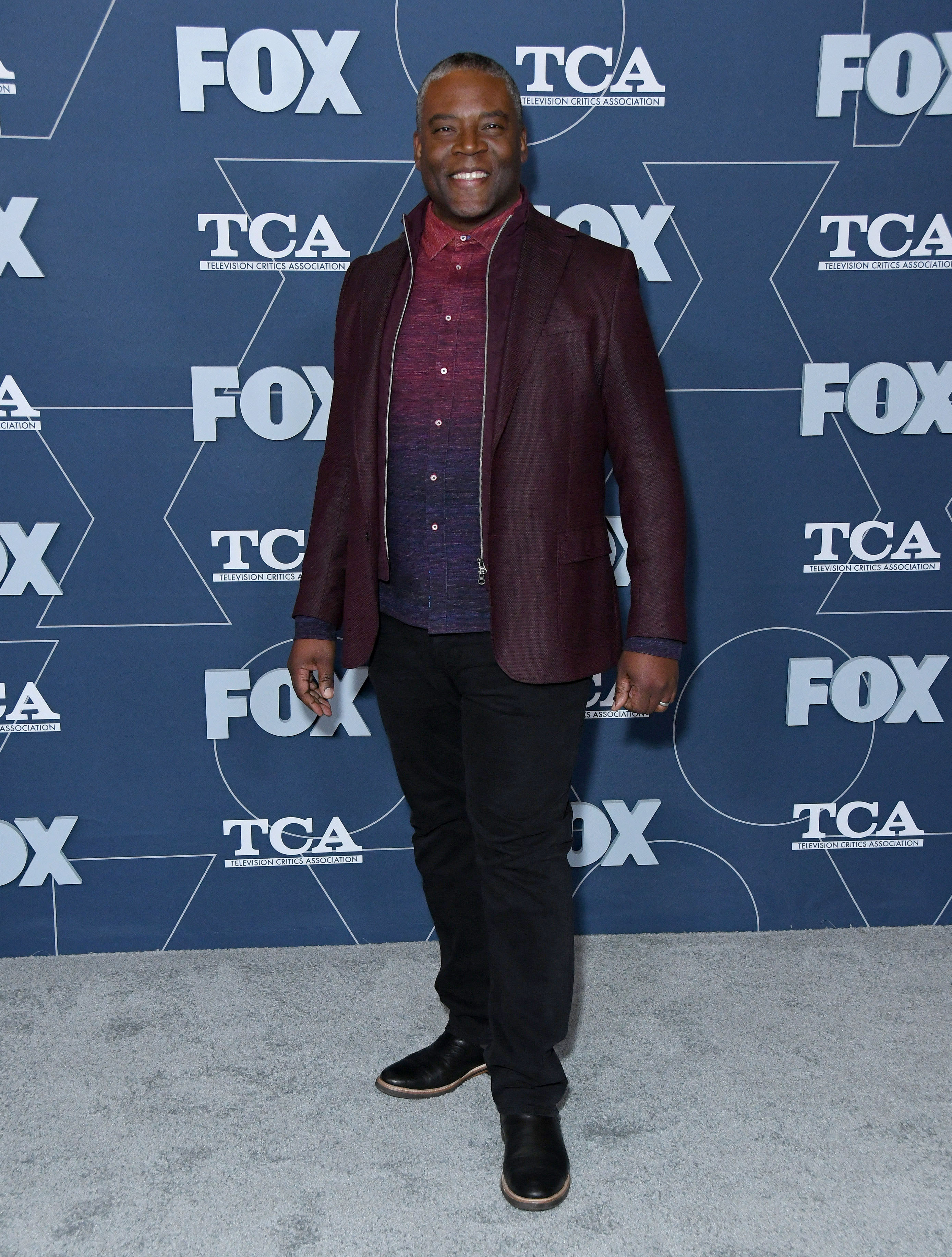 Jonathan Adams attends Fox Winter TCA All Star Party