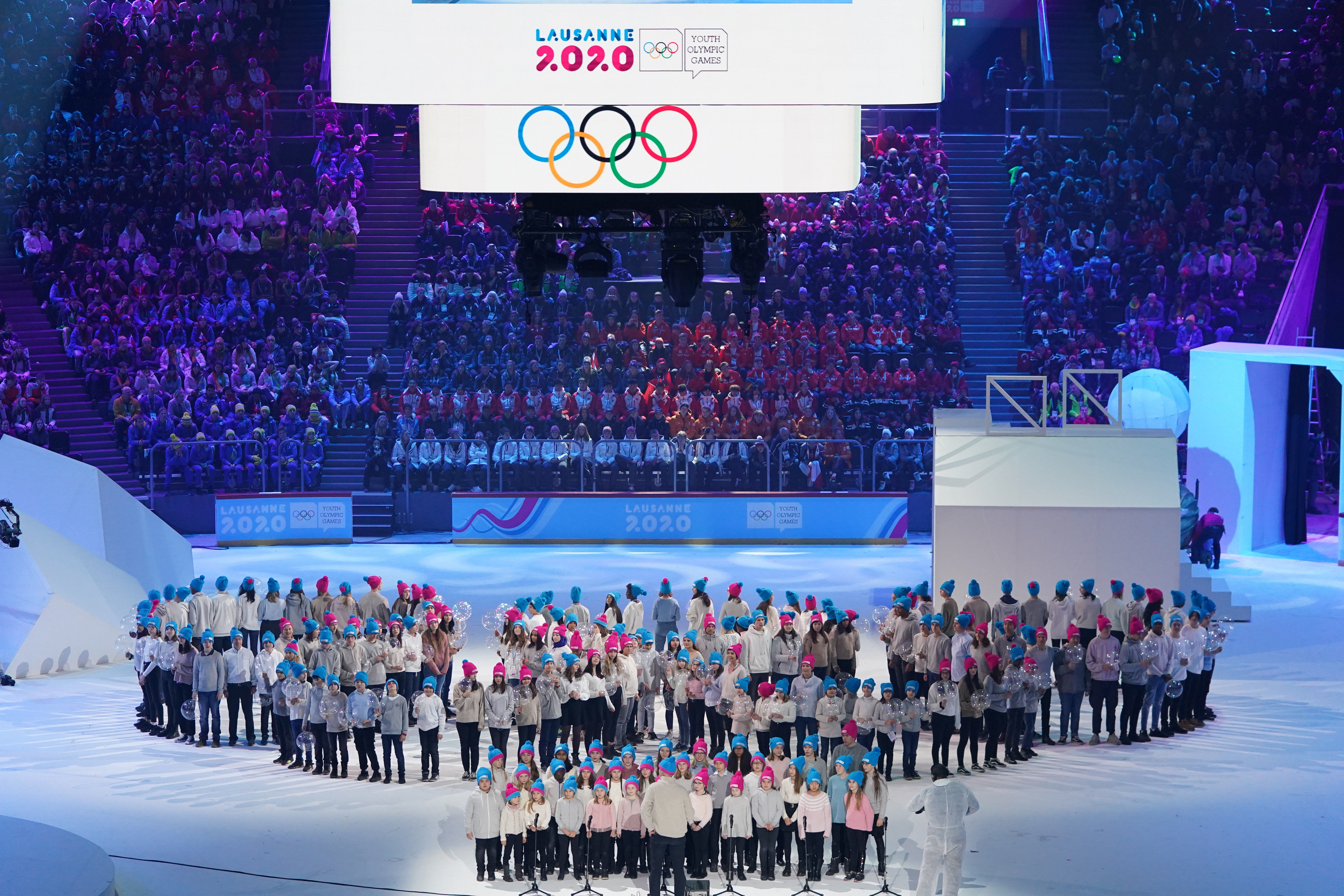 Olympic Rings Formation