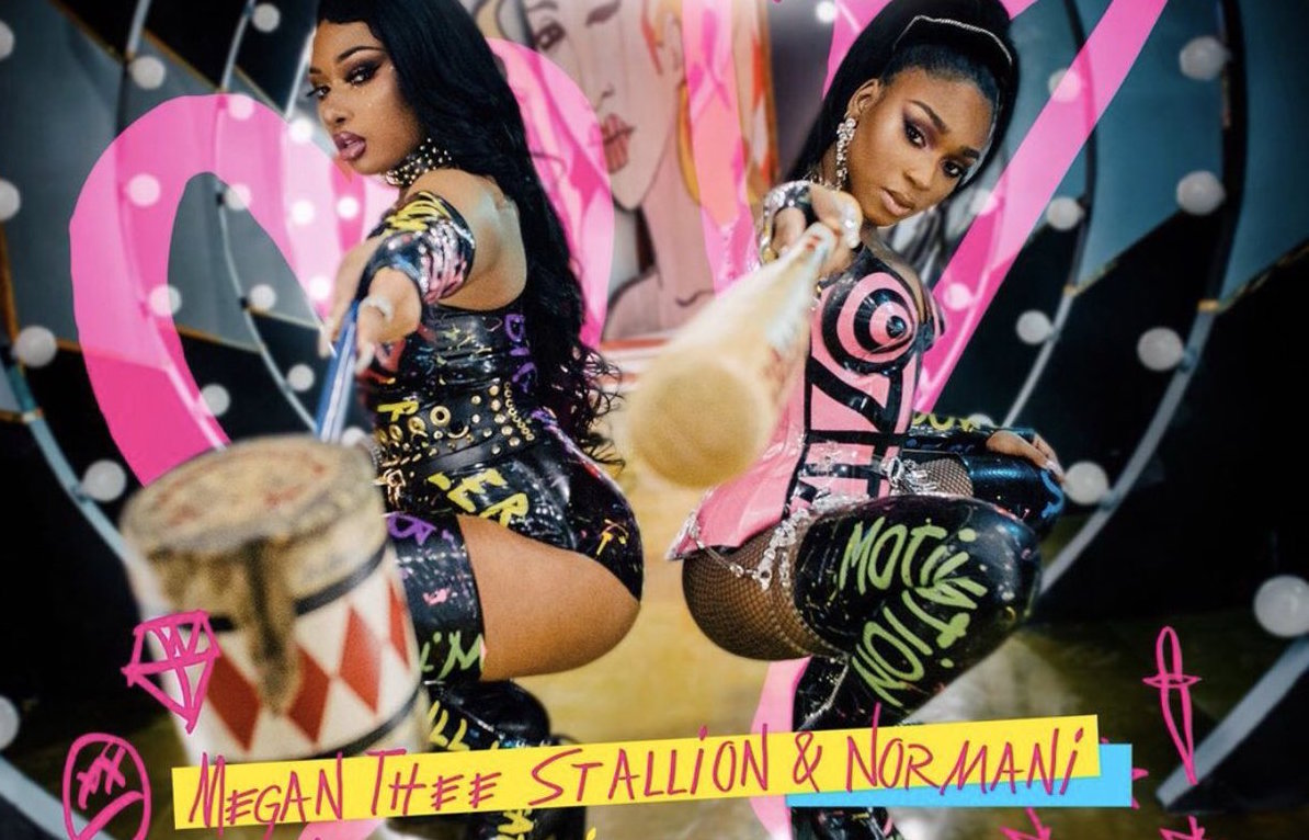 Megan Thee Stallion & Normani "Diamonds" poster