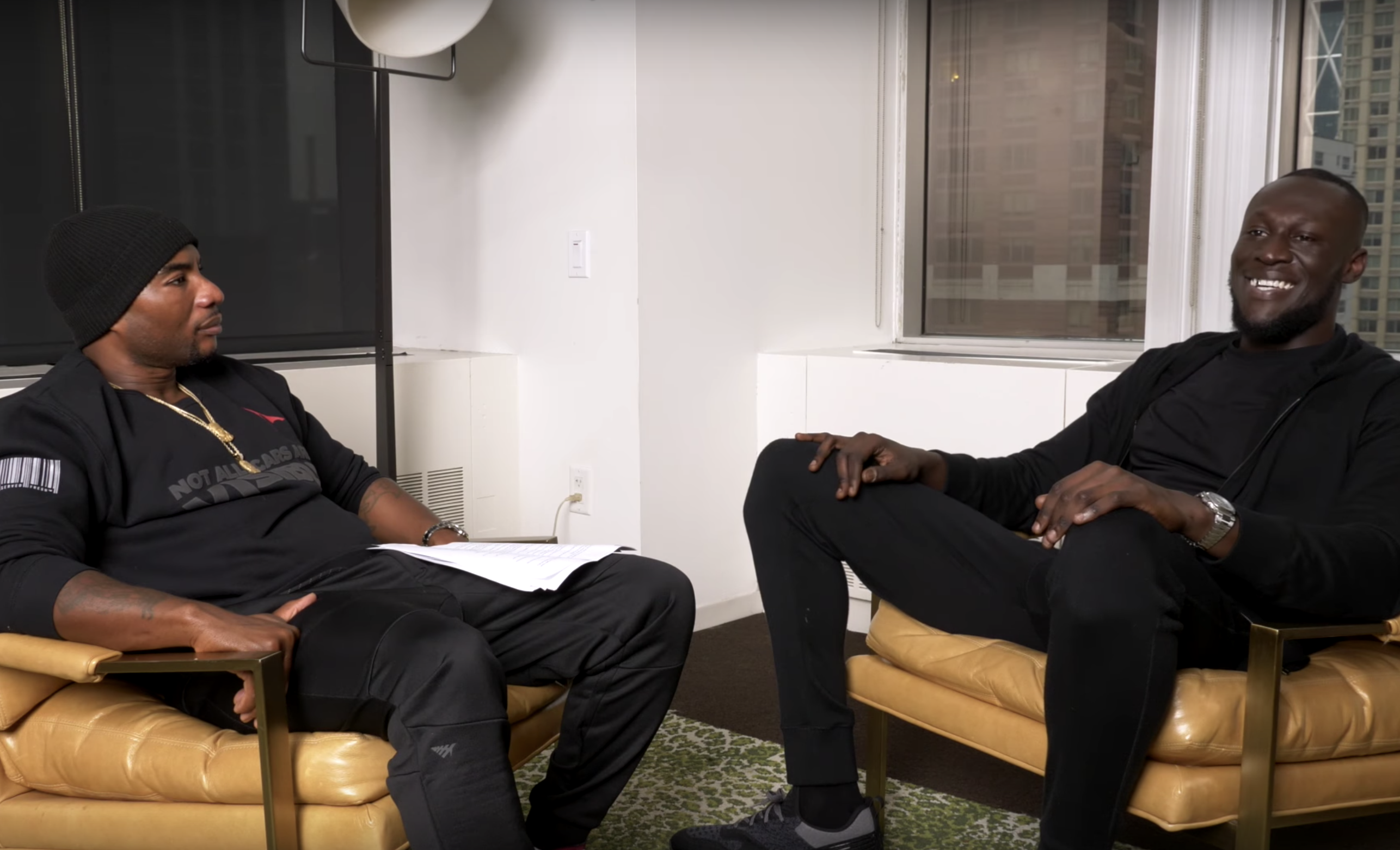 Charlamagne Tha God and Stormzy