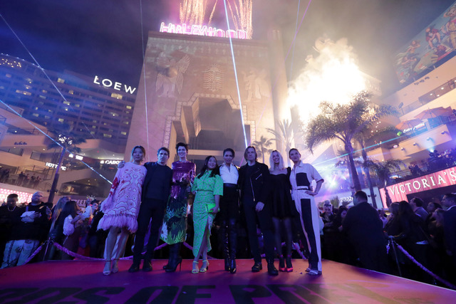 Doja Cat, Megan Thee Stallion & The "Birds Of Prey" Cast take over Hollywood & Highland.