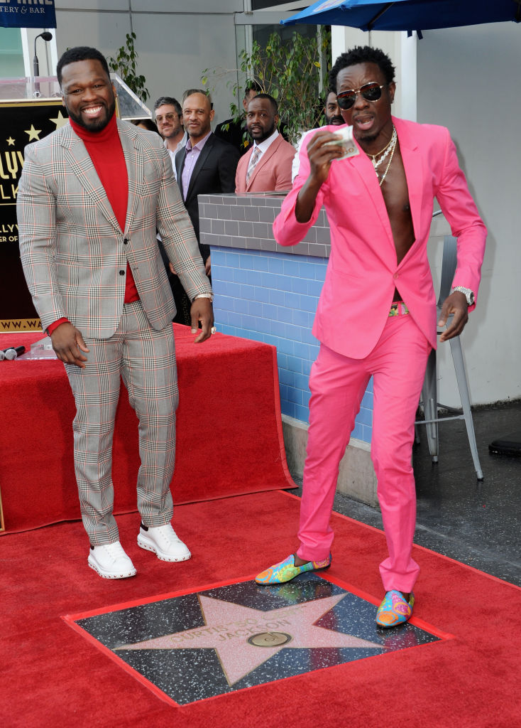 Curtis "50 Cent" Jackson Is Honored With A Star On The Hollywood Walk Of Fame