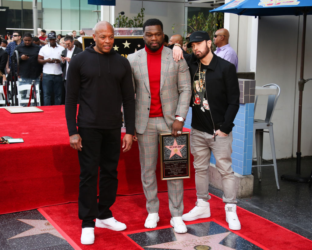 Curtis "50 Cent" Jackson Is Honored With A Star On The Hollywood Walk Of Fame