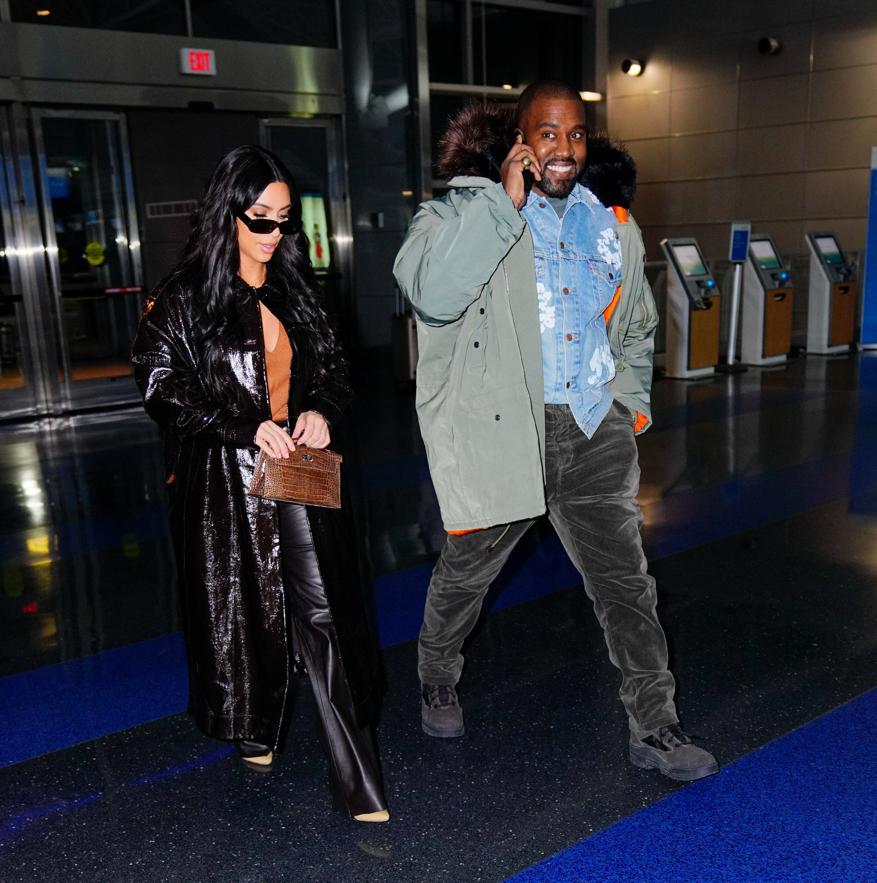 Kim Kardashian and Kanye West