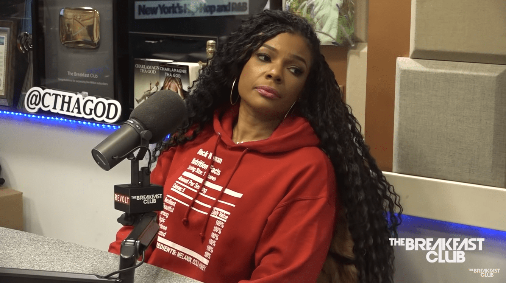 Syleena Johnson on The Breakfast Club