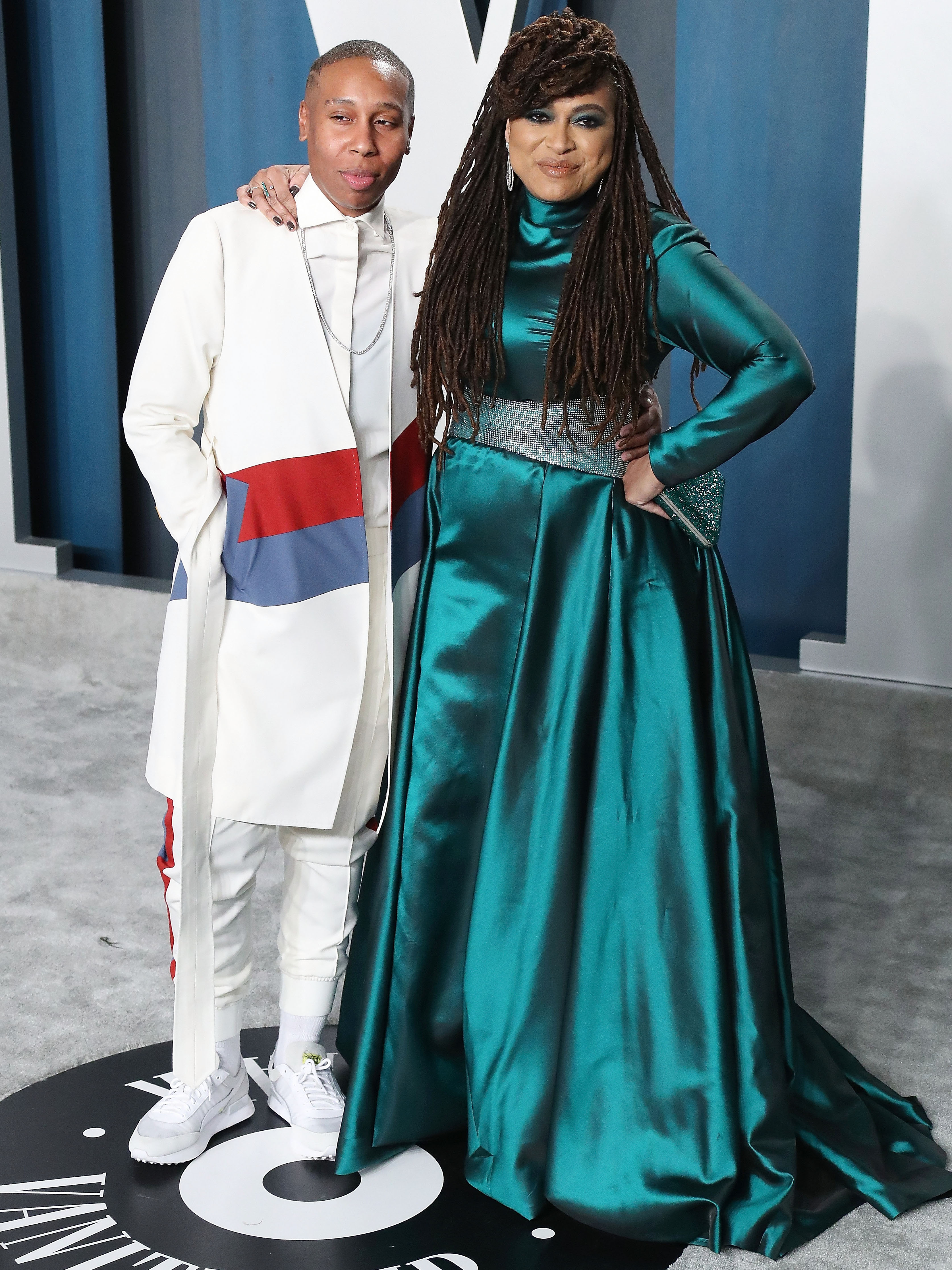 Lena Waithe Ava Duvernay 2020 Vanity Fair Oscar Party