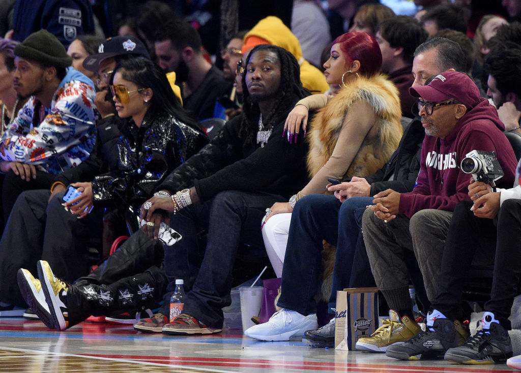 Celebrities Attend The 69th NBA All-Star Game - Inside