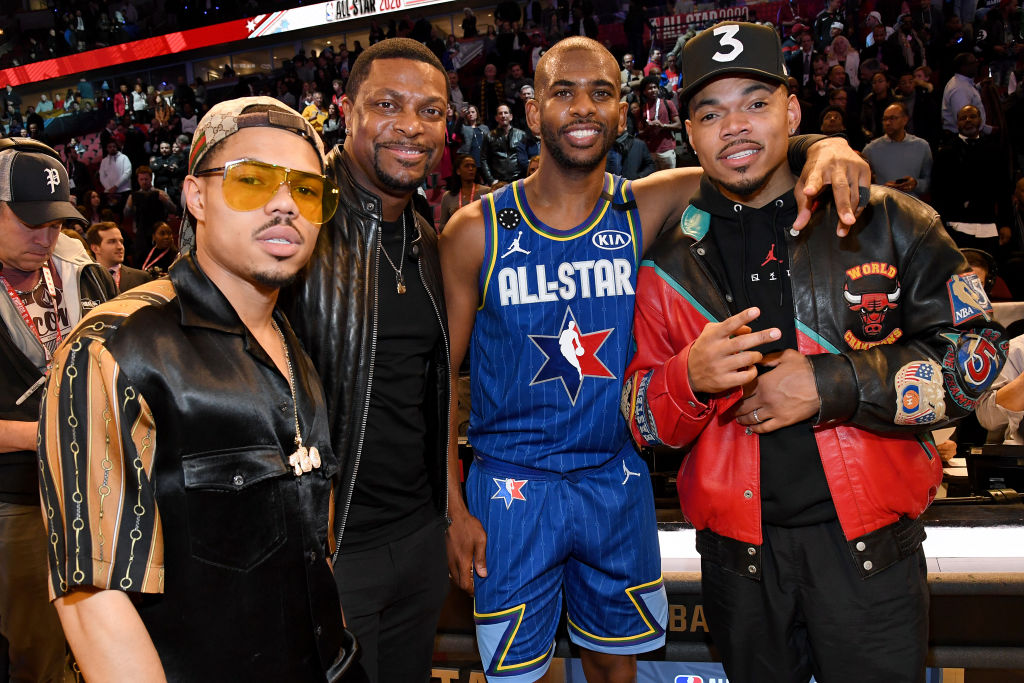 Celebrities Attend The 69th NBA All-Star Game - Inside