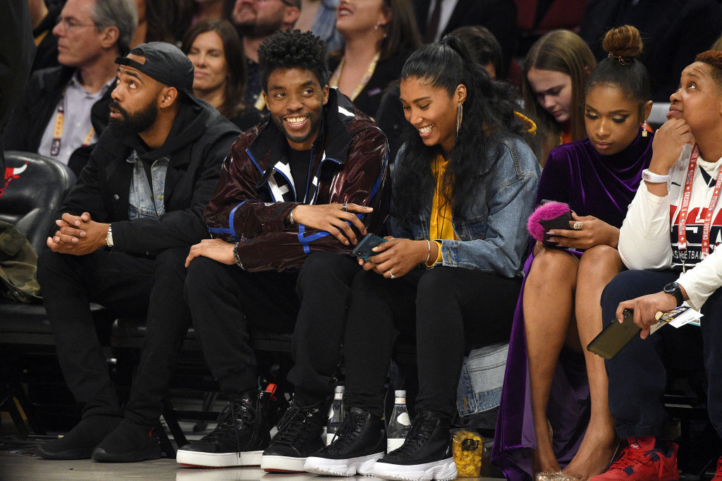 Celebrities Attend The 69th NBA All-Star Game - Inside